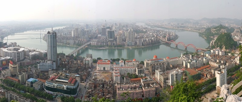 柳州全景圖