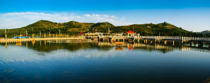 湖光山色