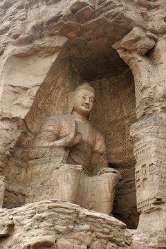 云岡石窟 佛像