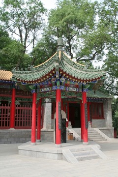 陜西周至樓觀臺碑亭