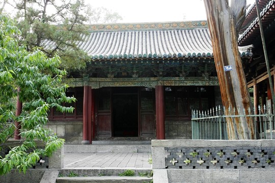 晉祠 張氏祖祠臺(tái)駘廟