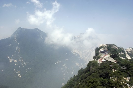 西岳華山風光