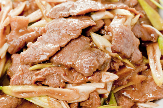 小炒牛肉