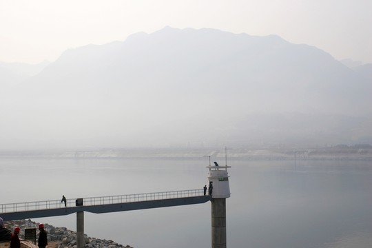 三峽大壩 壩址庫區(qū)