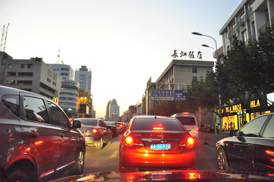 合肥長江路街景