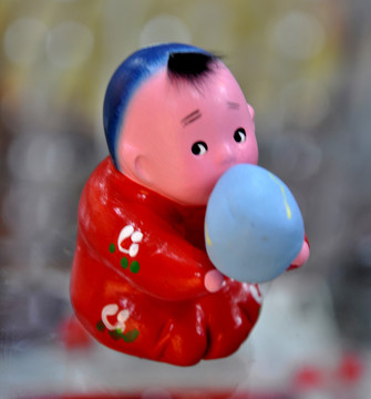 吹氣球