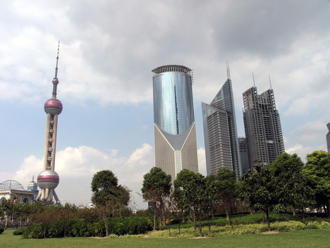 上海浦東 現(xiàn)代化建筑群