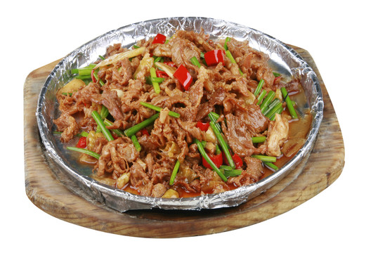 鐵板蒙古羊肉