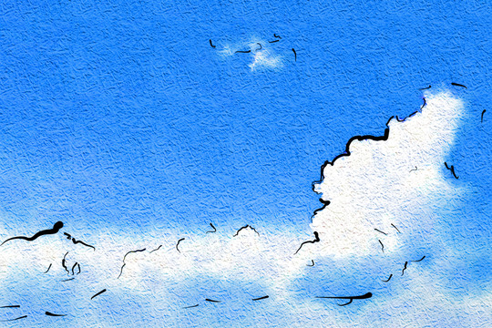 天空