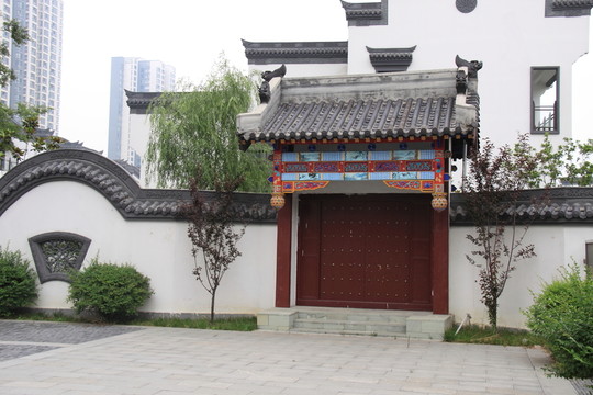 別墅小區(qū)邊門