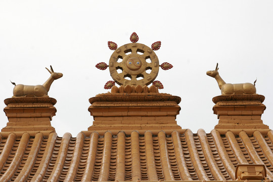 呼和浩特大召 宗教標(biāo)志