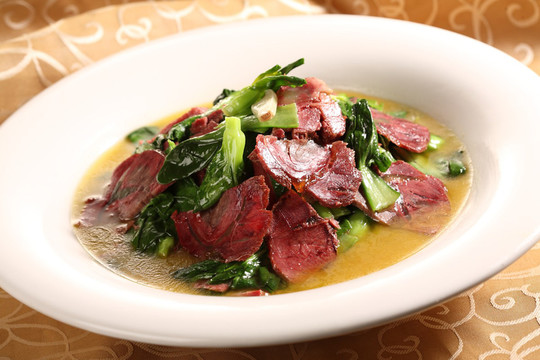 蘇北青菜燒牛肉