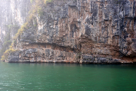長江三峽 古棧道