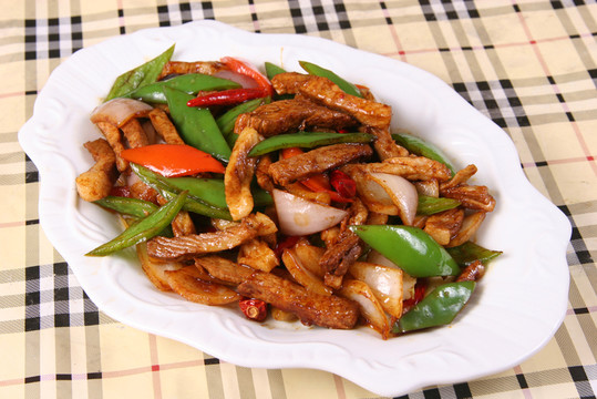 甜椒肉絲