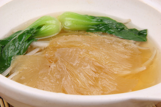 銀芽菜膽魚翅