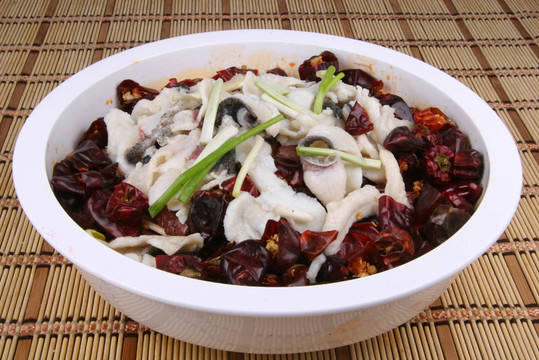 辣子魚片