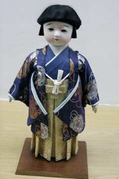 日本 市松偶人
