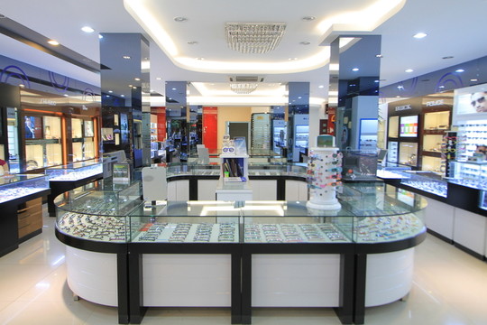 眼鏡店整體環(huán)境
