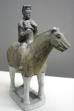 吹排簫陶馬俑