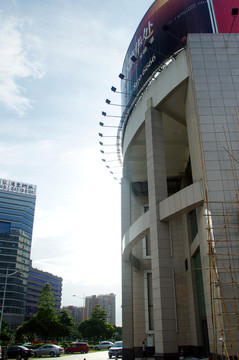陽光下的東莞建筑