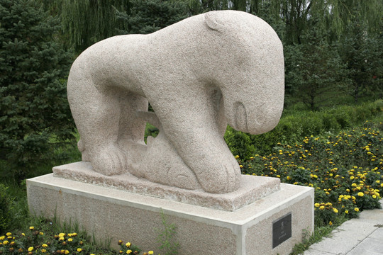 昭君墓 神道石像生