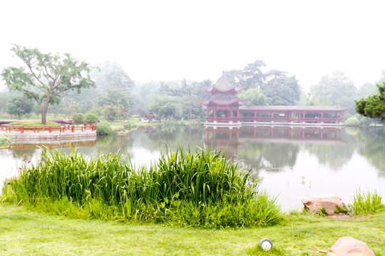 湖南長沙 橘子洲風景