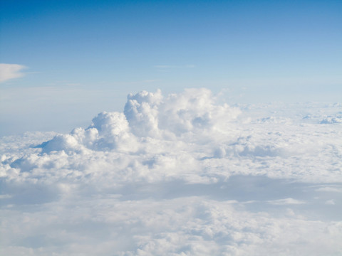 天空 白云