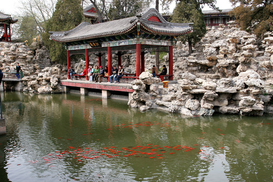 北海公園 沁泉廊