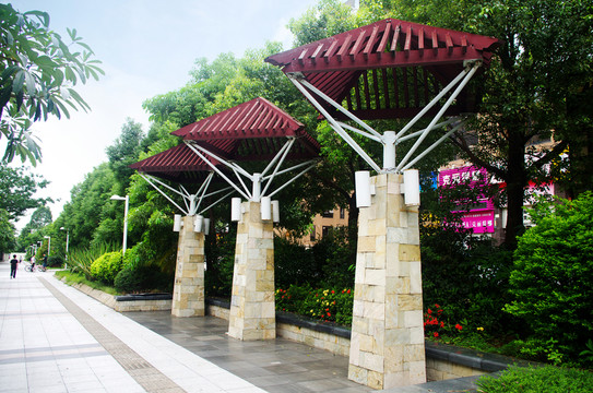 路邊特色小建筑