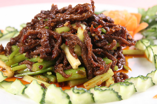 干煸牛肉絲