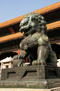 太和門 銅獅