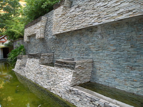 星海公園石墻