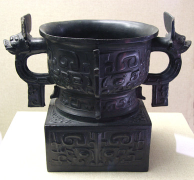青銅器 作寶彝簋