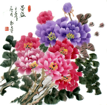 牡丹圖