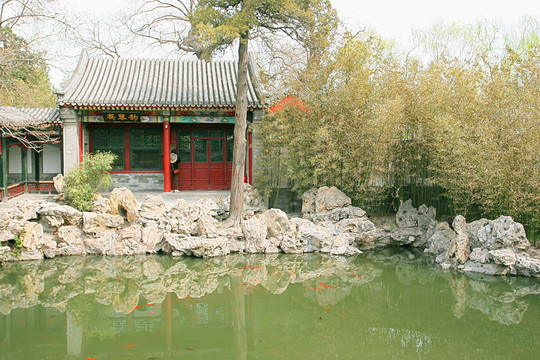 北海公園 韻琴齋風(fēng)光