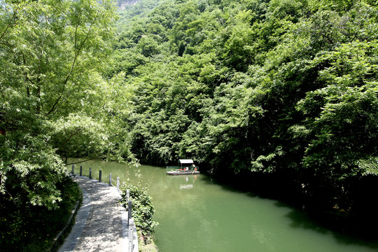 陜西商南金絲峽大峽谷