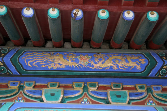 翊坤宮 龍鳳呈祥彩繪