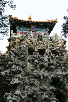 故宮御花園 堆秀山