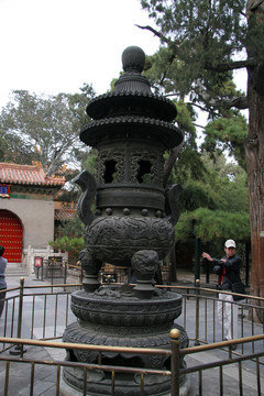 故宮御花園 香爐