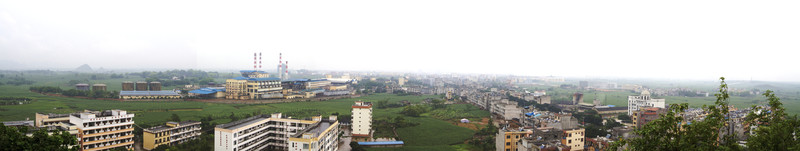 廣西龍州全景