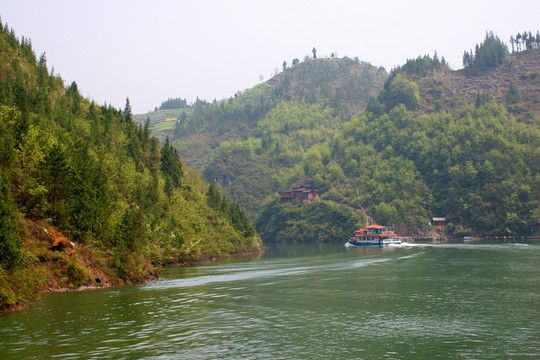 巴東縣神農(nóng)溪 游船