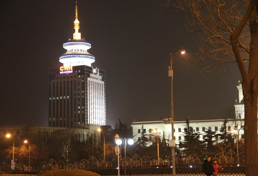 中國人民廣播電臺夜景