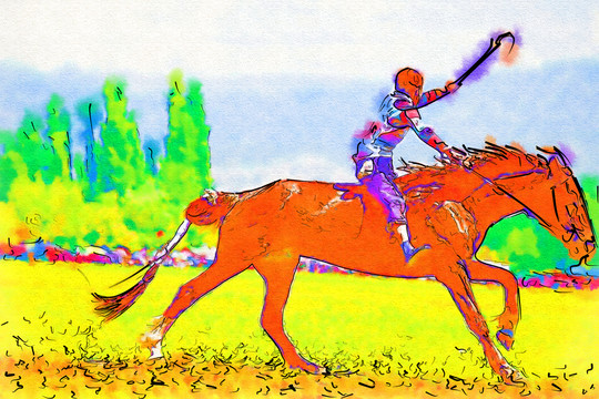 躍馬揚(yáng)鞭