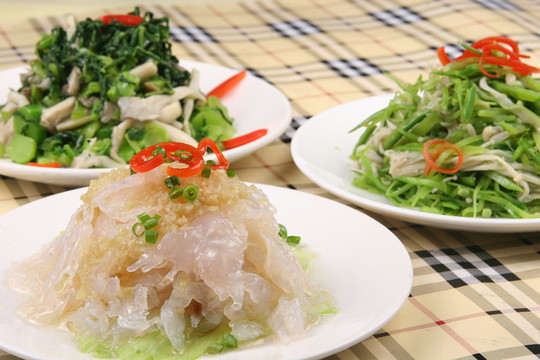 涼菜  海蟄頭