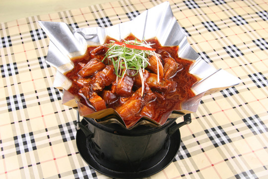 紙鍋紅燒肉