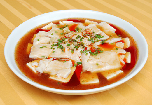 魚片燴豆腐