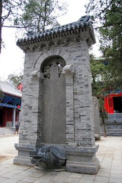 少林寺 石碑