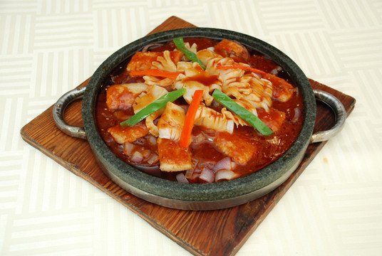 鐵板魷魚