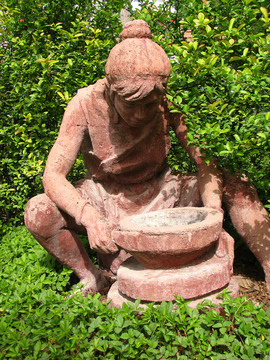大河村遺址古居模擬村