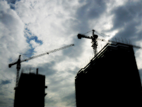 建筑的天空